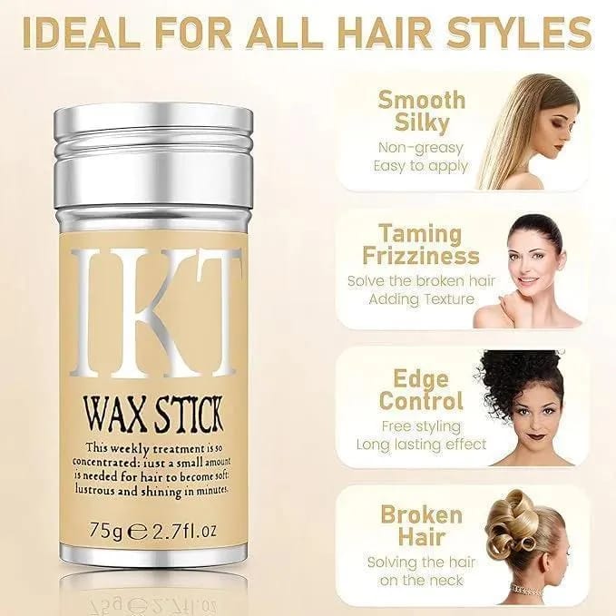 frizz control hair wax stick &nbsp;75g for shine volume &amp;nourishment