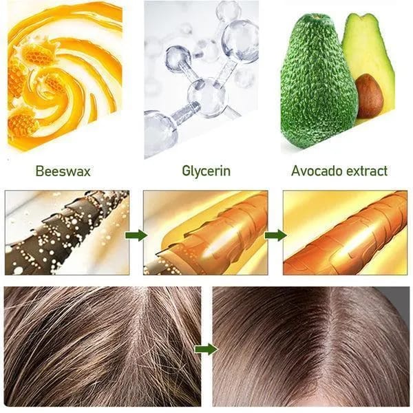 frizz control hair wax stick &nbsp;75g for shine volume &amp;nourishment