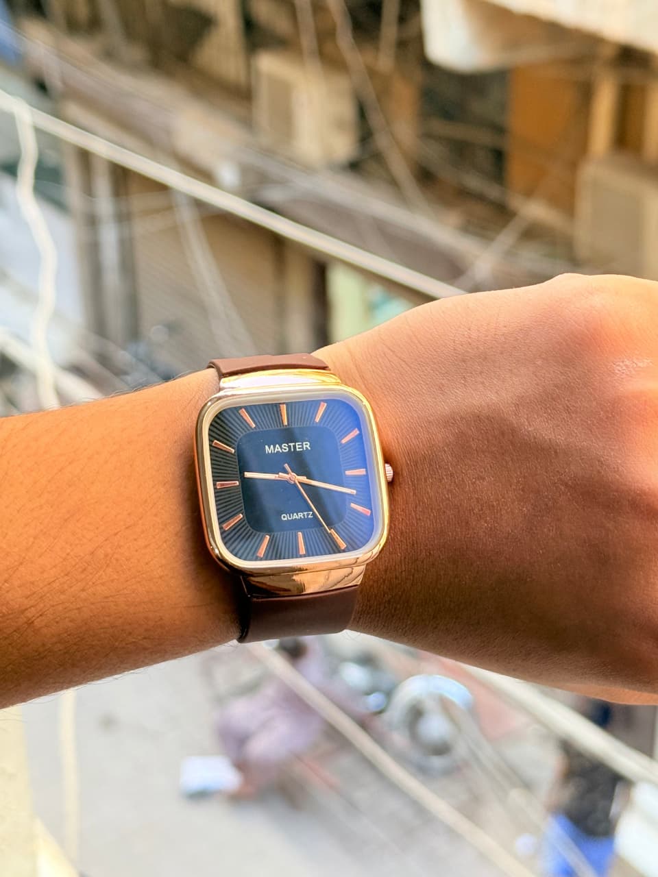 ⌚ Master Square Dial Premium Watch