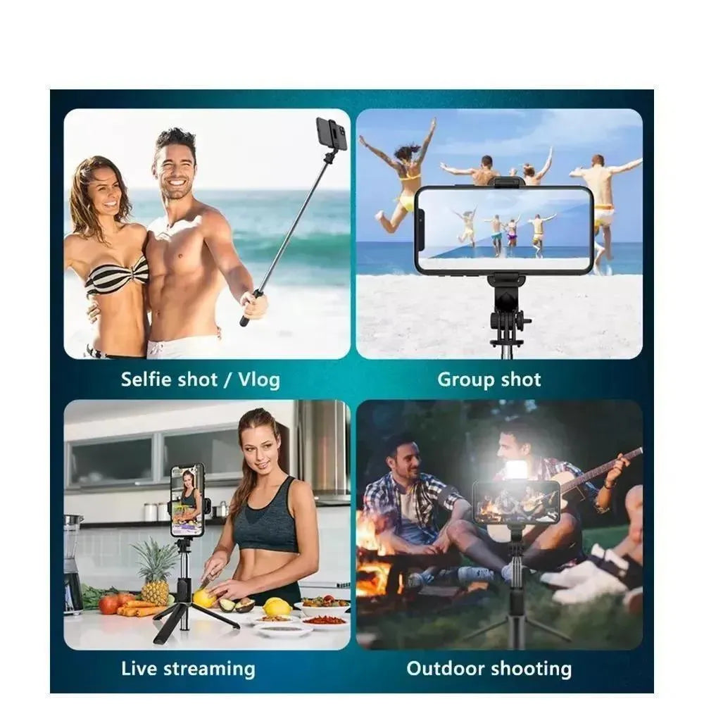 Portable Selfie Stick for Phone – Lightweight, Durable & Travel-Friendly